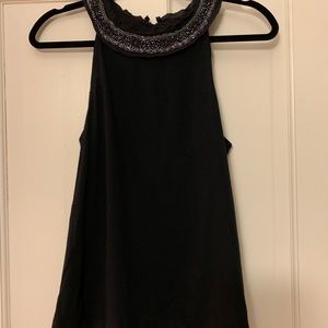 Free people beaded cotton tank
